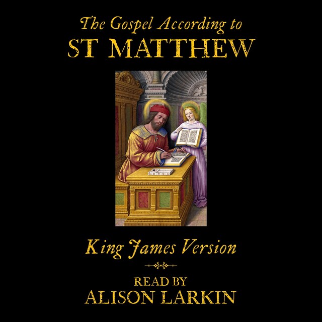 Kirjankansi teokselle Alison Larkin Presents: The Gospel According to Matthew