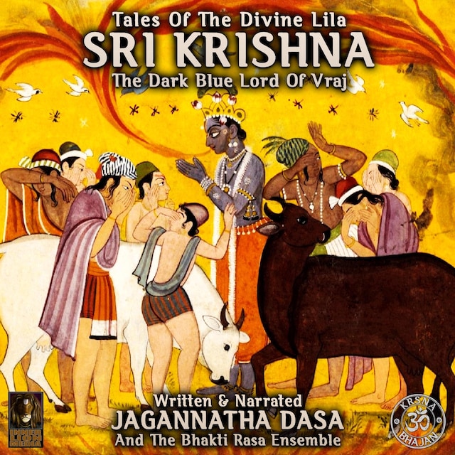 Book cover for Tales Of The Divine Lila Sri Krishna - The Dark Blue Lord Of Vraj