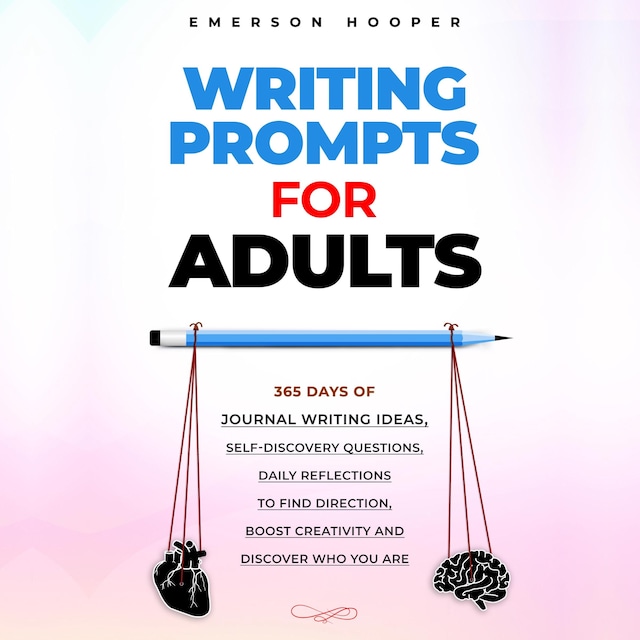 Portada de libro para Writing Prompts for Adults