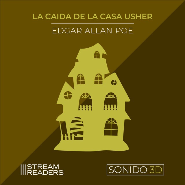 Portada de libro para La Caída de la Casa de Usher (Sonido 3D)