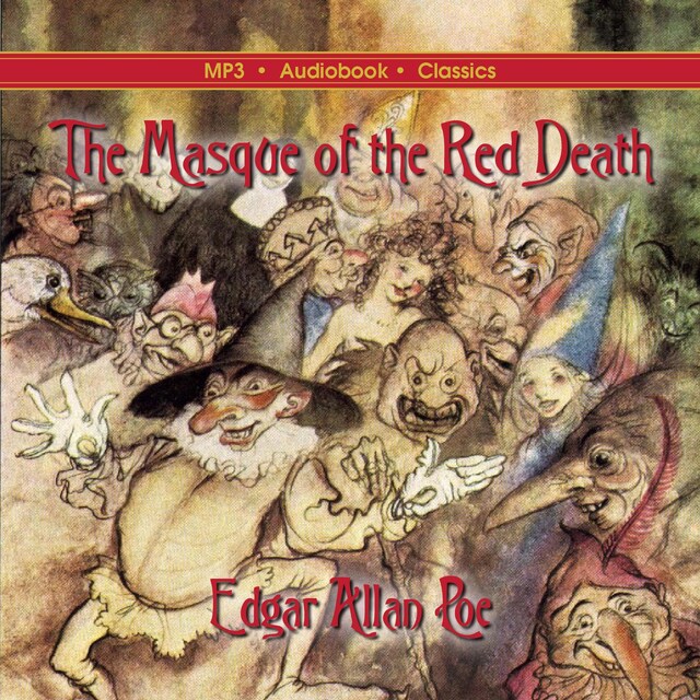 Copertina del libro per The Masque of the Red Death