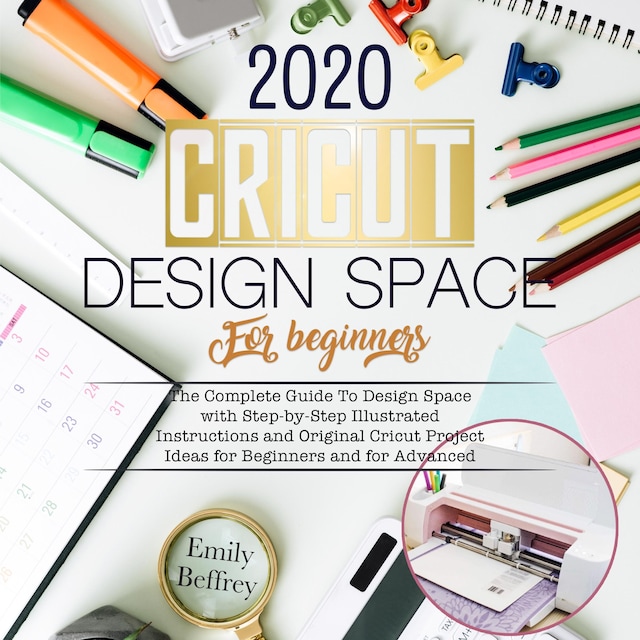 Couverture de livre pour Cricut Design Space For Beginners 2020