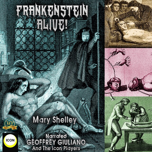 Buchcover für Frankenstein Alive!
