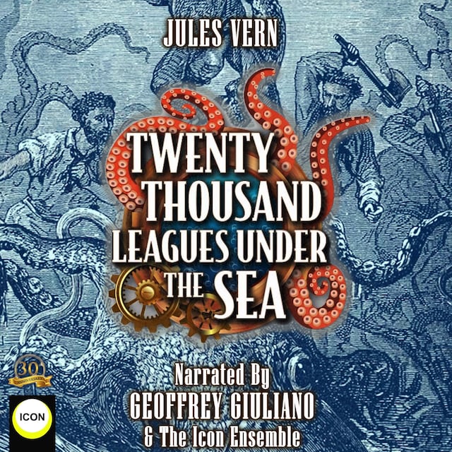 Okładka książki dla 20,000 Leauges Under The Sea
