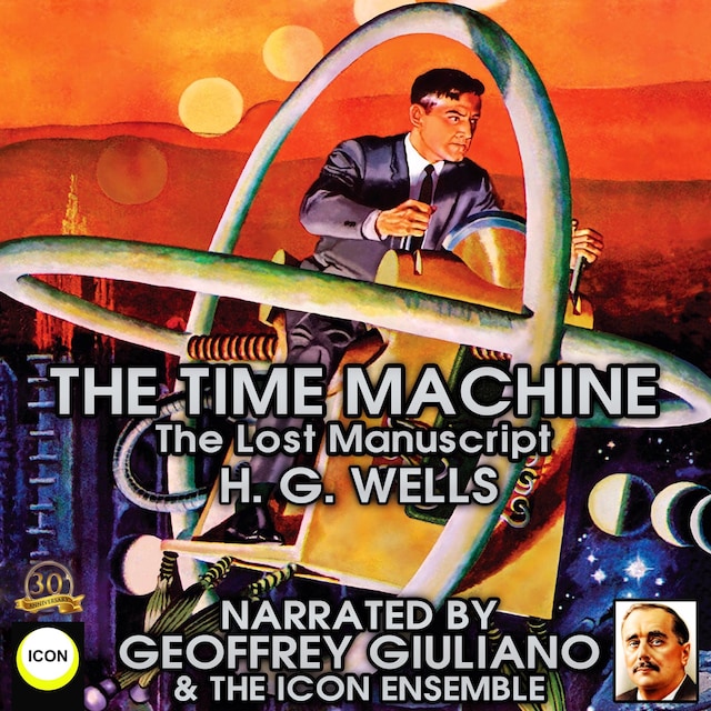 Book cover for The Time Machine The Lost Manuscript