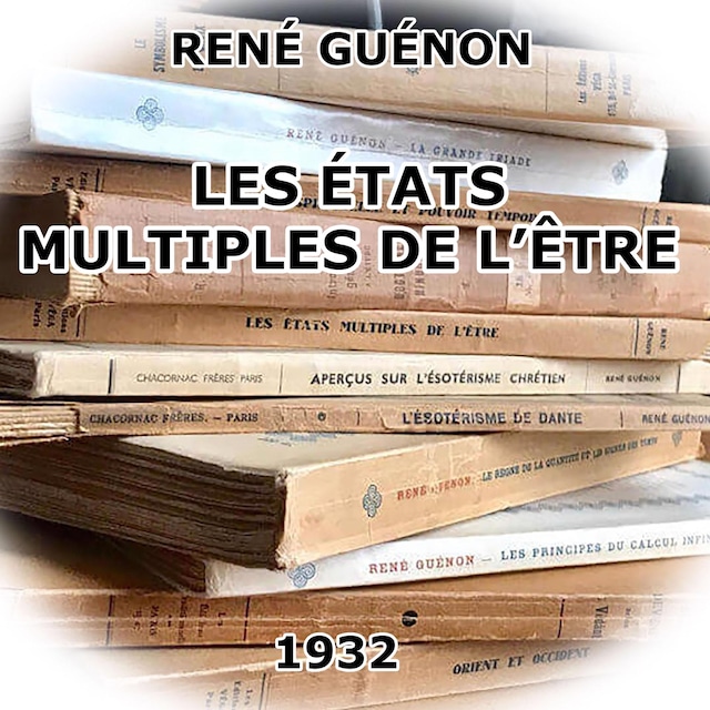 Book cover for Les États multiples de l'être