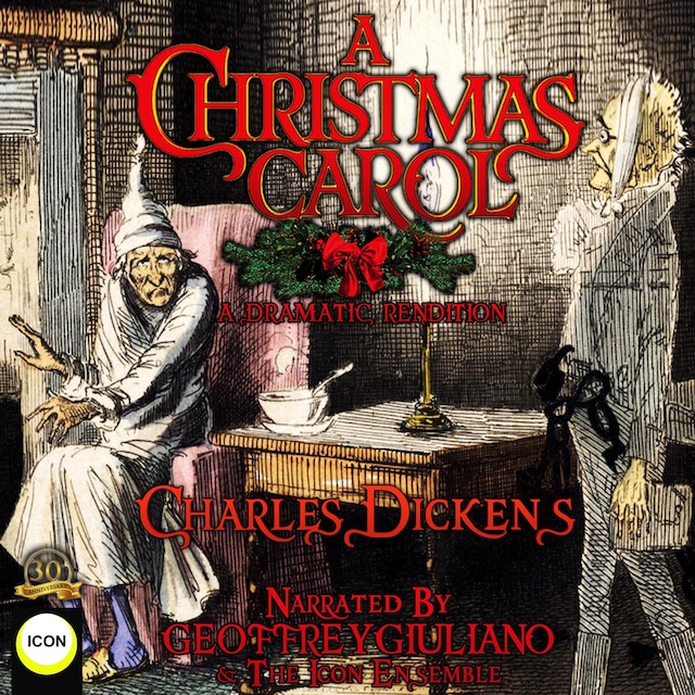 Book cover for A Christmas Carol A Dramatic Rendition