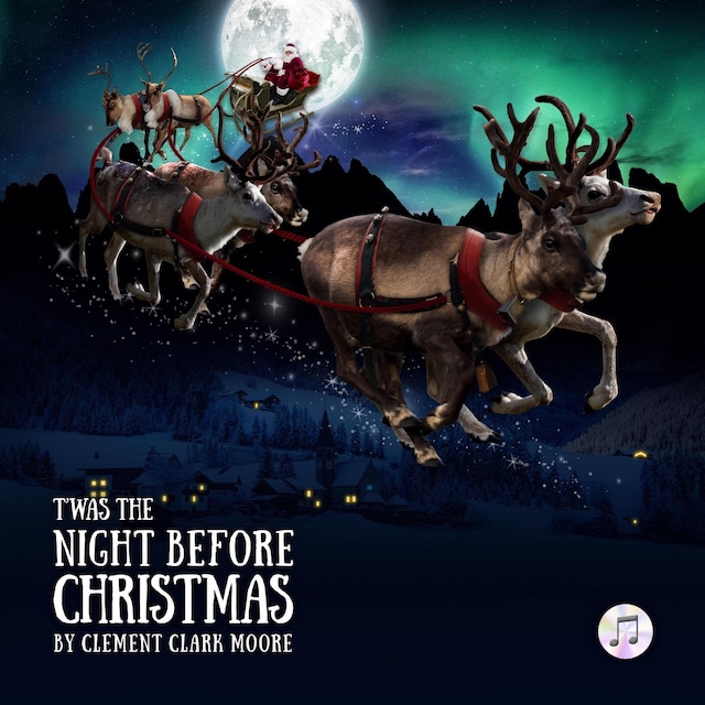 Couverture de livre pour Twas the Night Before Christmas
