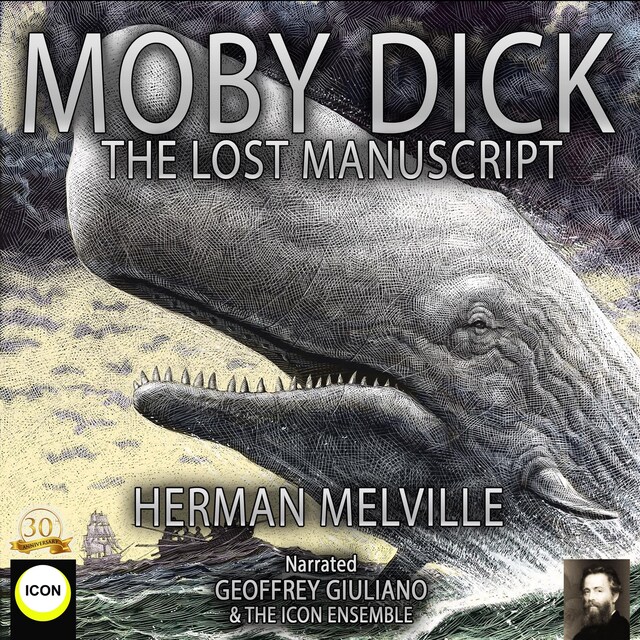 Book cover for Moby Dick The Lost Manuscript