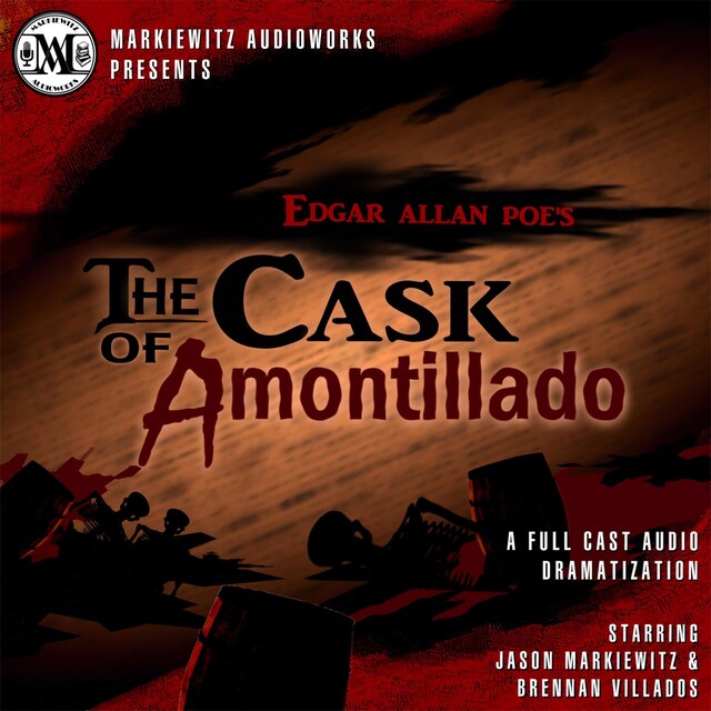 Kirjankansi teokselle Edgar Allan Poe's: The Cask of Amontillado