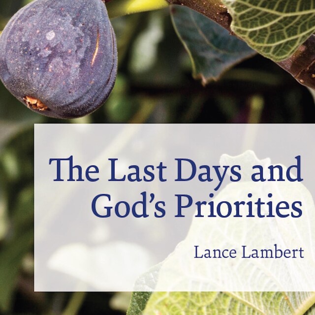 Okładka książki dla The Last Days and God's Priorities