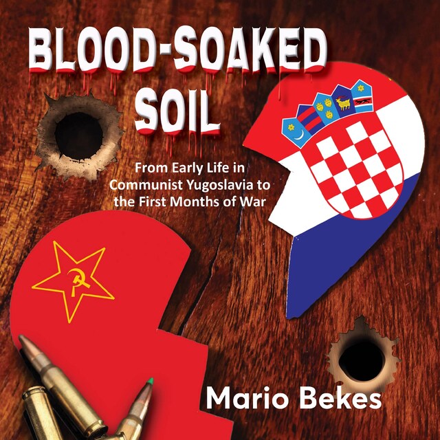 Book cover for Blood soaked soil