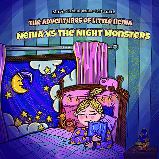 Boekomslag van The Adventures of Little Nenia - Nenia vs Night Monsters