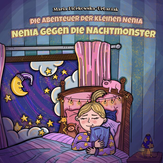 Kirjankansi teokselle Die Abenteuer der kleinen Nenia - Nenia gegen die Nachtmonster