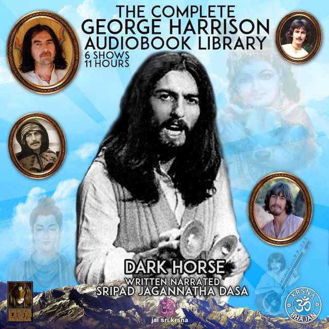 Book cover for Dark Horse The Complete George Harrison Audiobook Library