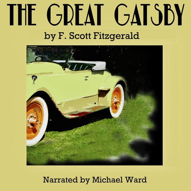 Book cover for The Great Gatsby