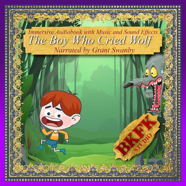 Book cover for The Boy who cried Wolf