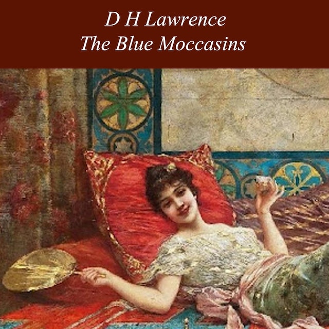 Book cover for The Blue Moccasins