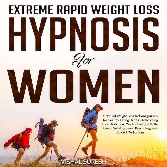 Boekomslag van Extreme Rapid Weight Loss Hypnosis for Women