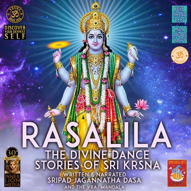 Book cover for Rasalila The Divine Dance - Stories Of Sri Krsna