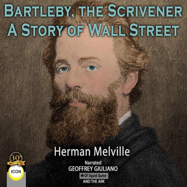 Book cover for Bartleby, The Scrivener - A Story of Wall Street
