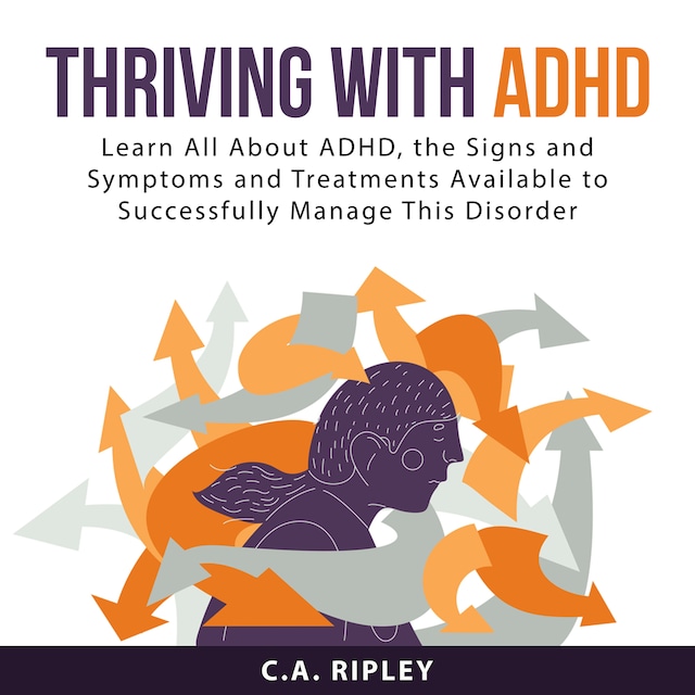 Kirjankansi teokselle Thriving with ADHD