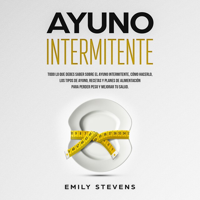 Couverture de livre pour Ayuno Intermitente