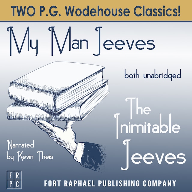 Kirjankansi teokselle The Inimitable Jeeves and My Man Jeeves - Unabridged