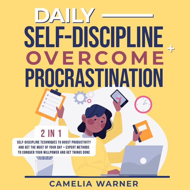 Boekomslag van Daily Self-Discipline + Overcome Procrastination 2-in-1