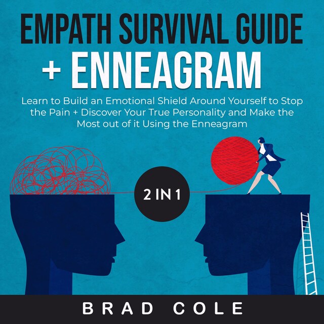 Buchcover für Empath Survival Guide + Enneagram 2 in 1 Book