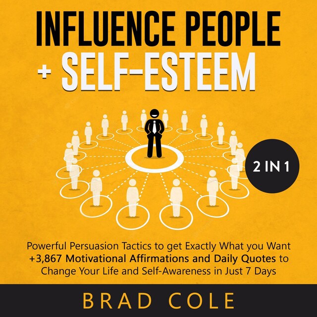 Portada de libro para Influence People + Self-Esteem 2-in-1