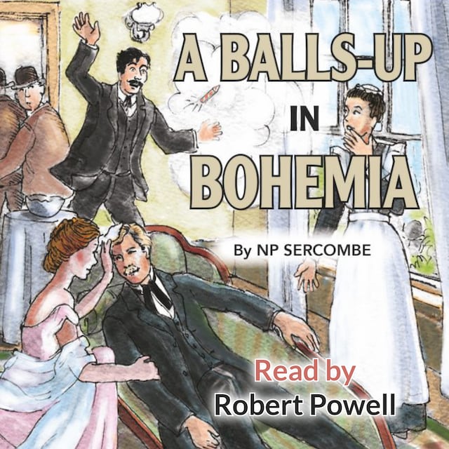 Kirjankansi teokselle A Balls-up in Bohemia
