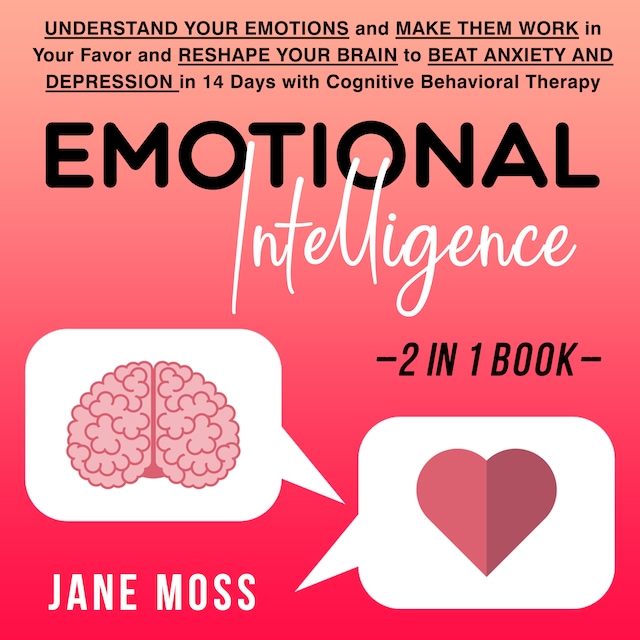 Book cover for Emotional Intelligence + CBT 2 books in 1