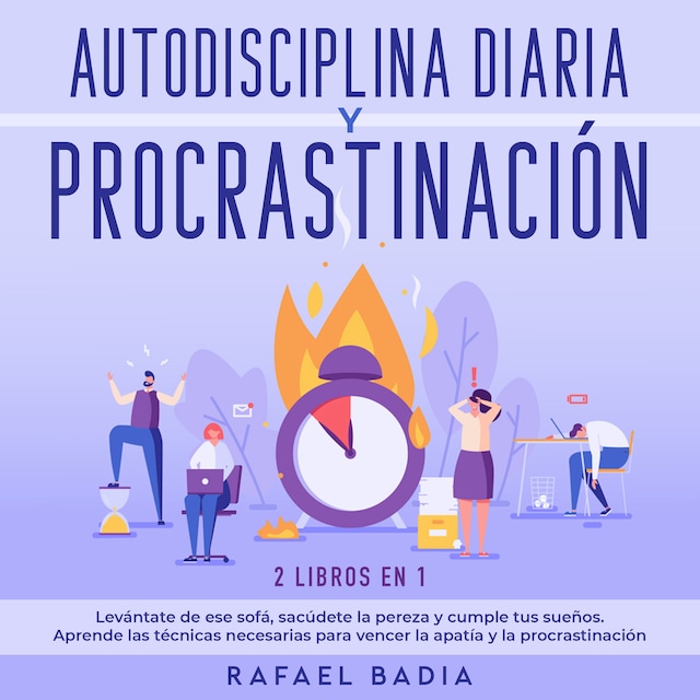 Book cover for Autodisciplina diaria y procrastinación 2 libros en 1