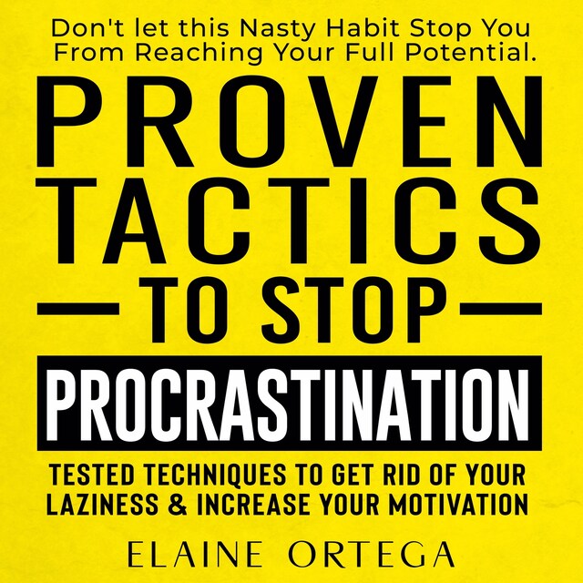 Portada de libro para Proven Tactics to Stop Procrastination