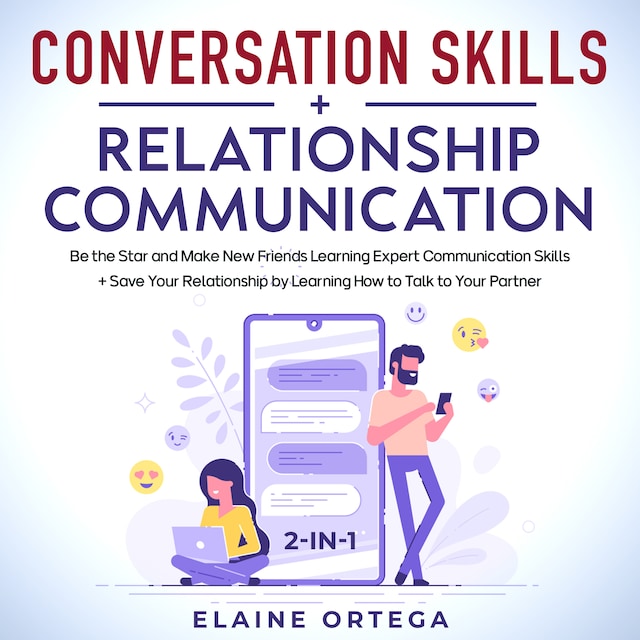 Bogomslag for Conversation Skills + Relationship Communication 2-in-1