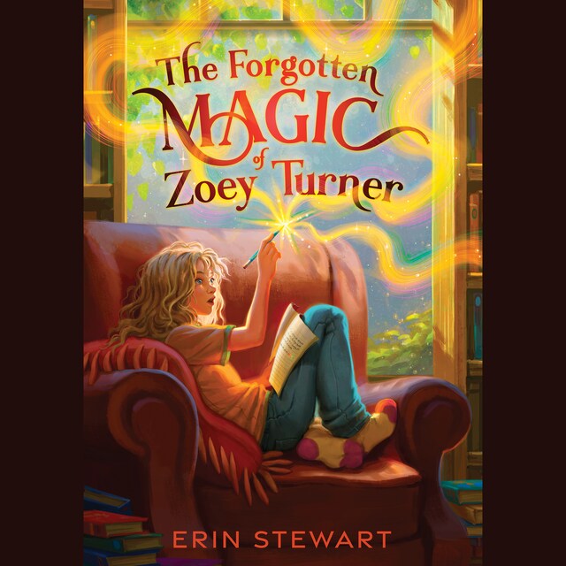 Book cover for The Forgotten Magic of Zoey Turner