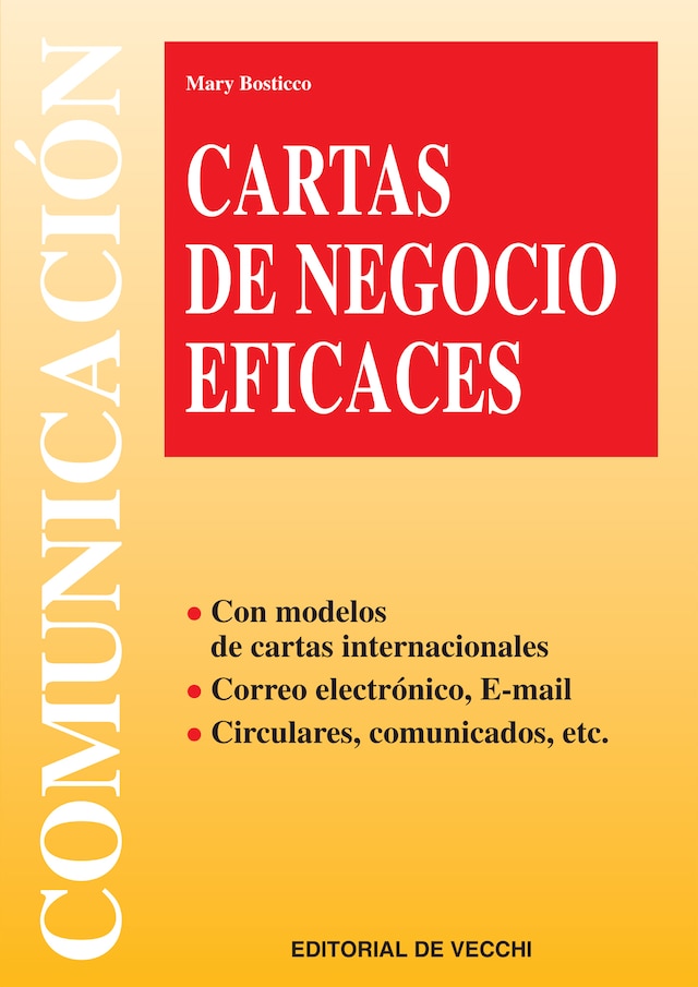 Book cover for Cartas de negocio eficaces
