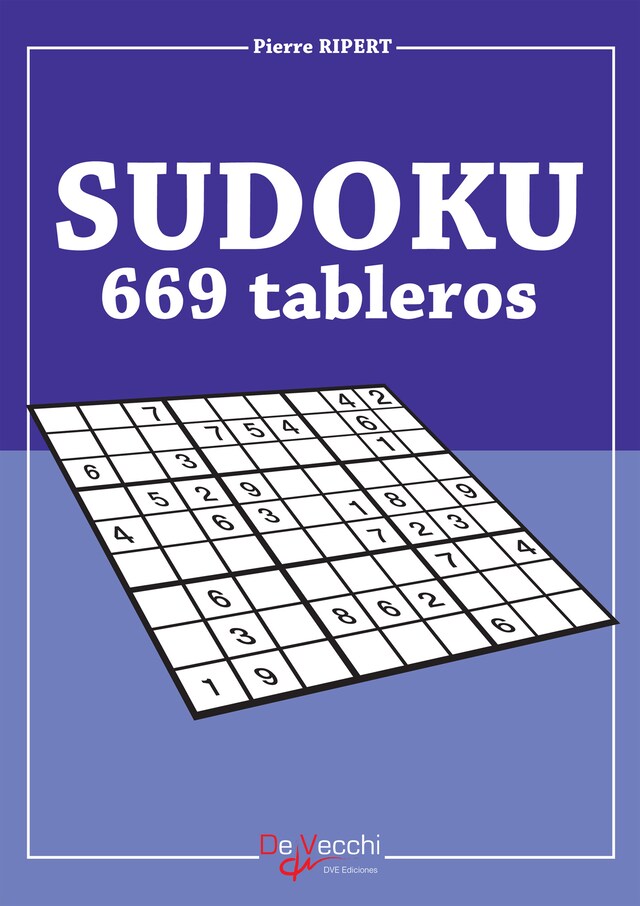 Book cover for Sudoku - 669 tableros