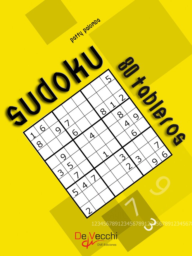 Bokomslag for Sudoku - 80 tableros