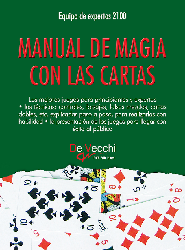 Book cover for Manual de magia con las cartas