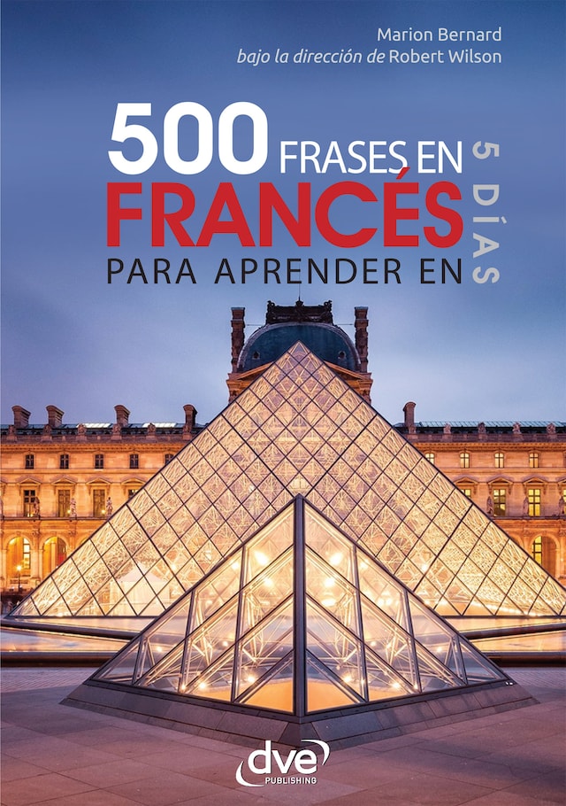 Portada de libro para 500 frases de francés para aprender en 5 días