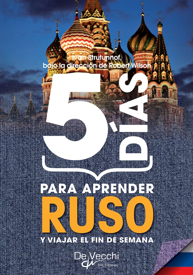 Portada de libro para 5 días para aprender Ruso