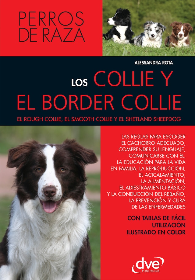 Book cover for Los collie y el border collie