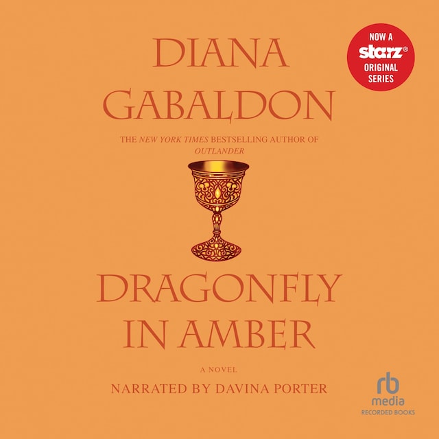 Book cover for Dragonfly in Amber "International Edition"