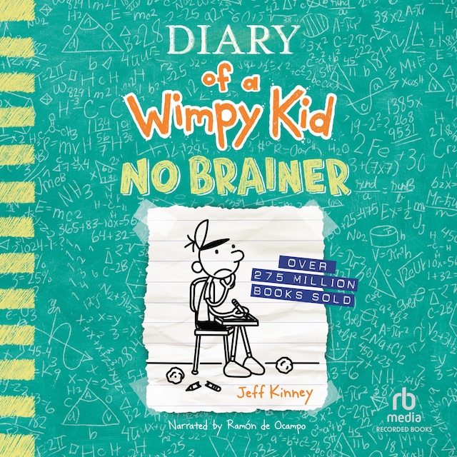 Bokomslag for Diary of a Wimpy Kid: No Brainer