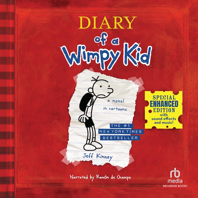 Boekomslag van Diary of a Wimpy Kid #1 Enhanced Edition