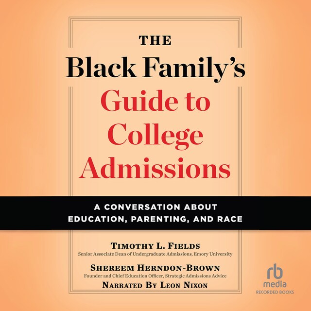 Book cover for The Black Family's Guide to College Admissions