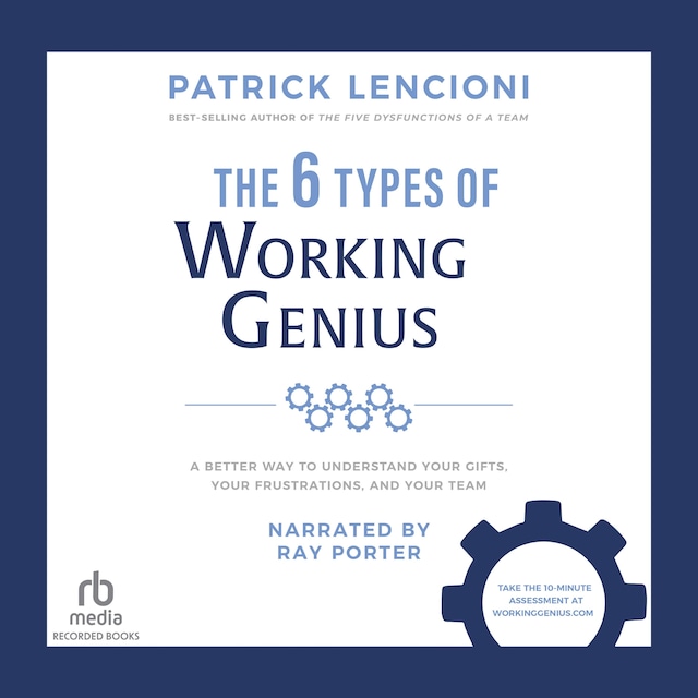 Bogomslag for The 6 Types of Working Genius