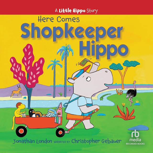 Bokomslag for Here Comes Shopkeeper Hippo